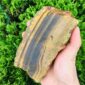 300-400g-Natural-Tiger-s-eye-raw-plate-polished-mineral-crystal-plate-1
