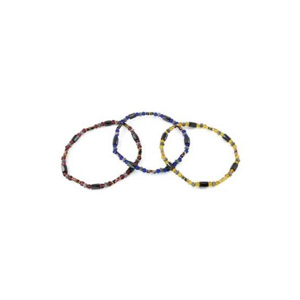 Magnetic Hematite Beaded anklet
