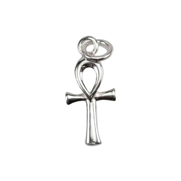 Ankh  sterling silver 1/2" x 5/8"