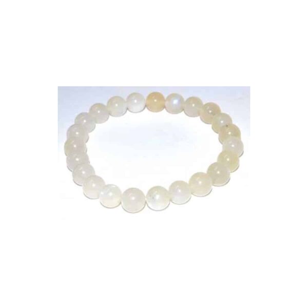 6 mm Rainbow Moonstone Bracelet