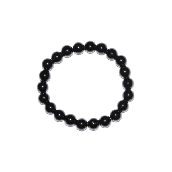 8 mm Black Obsidian Bracelet