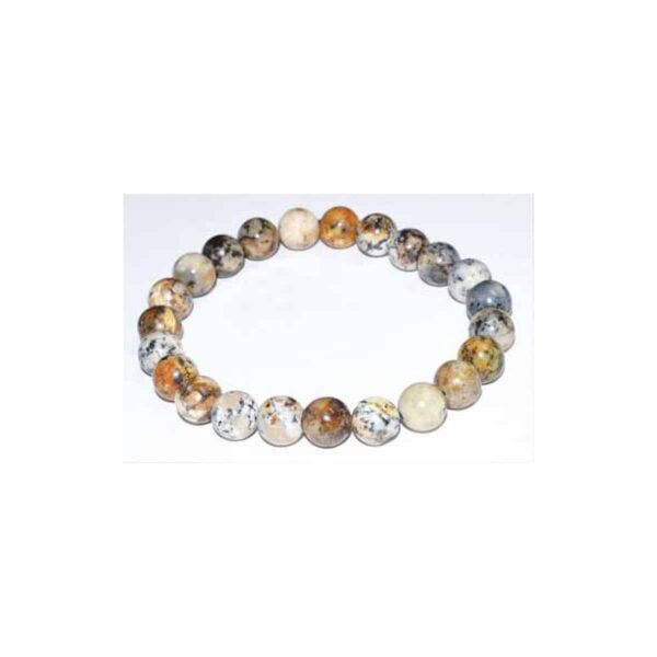 8 mm Dendritic Opal Bracelet