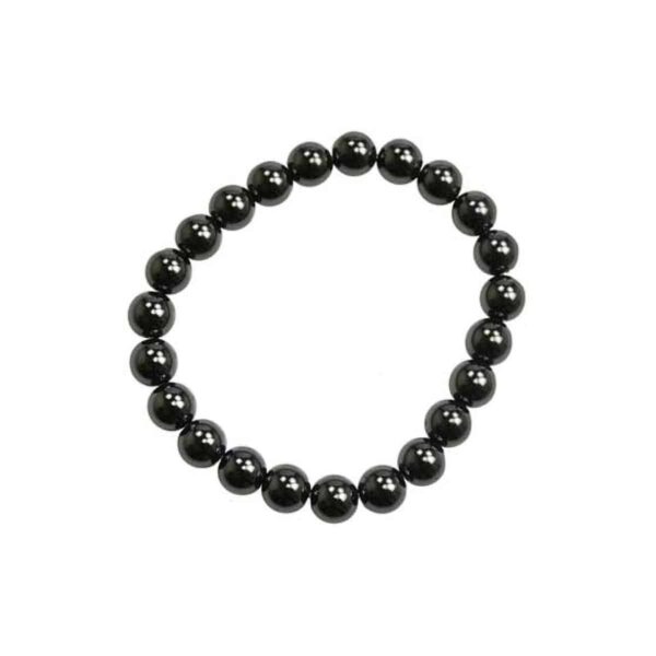 8 mm Hematite (Man-Made) Bracelet