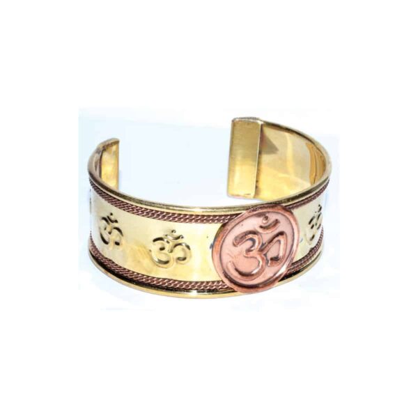 Om Copper Bracelet