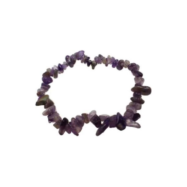 Amethyst Chip Bracelet