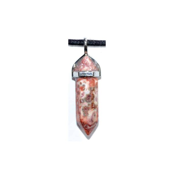 Assurance (leopard jasper) double terminated