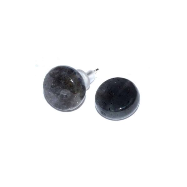 Labradorite stud earrings