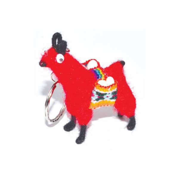 Love Llama key ring