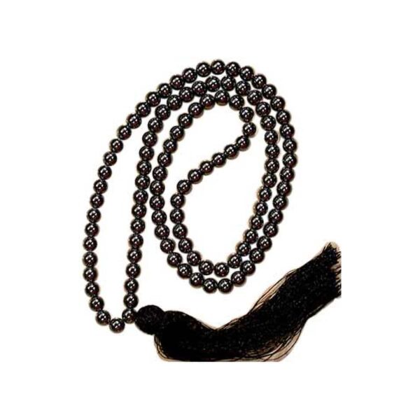 Hematite (man-made) japmala