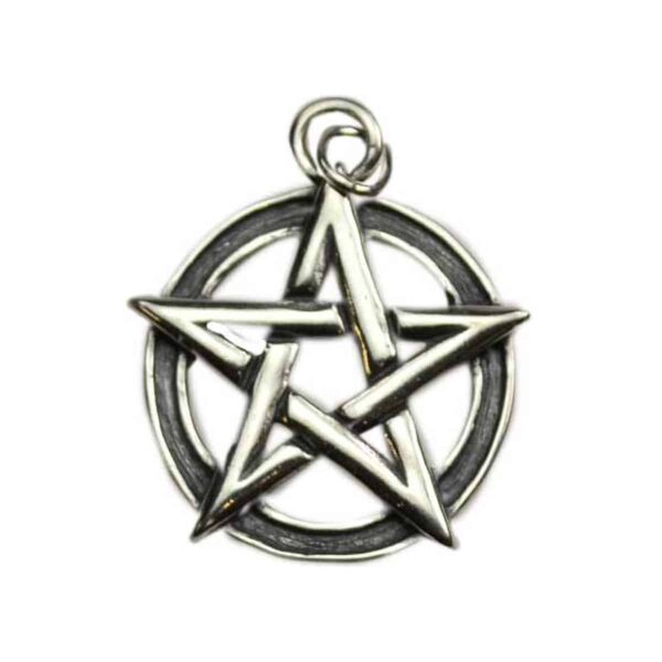 Pentacle pendant sterling