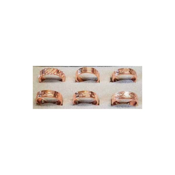 Copper Magnetic adjustable ring