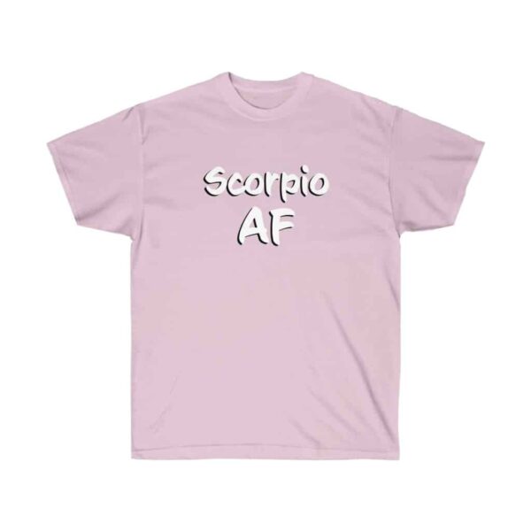 Scorpio AF - Zodiac Collection - Unisex Ultra Cotton Tee - Image 21