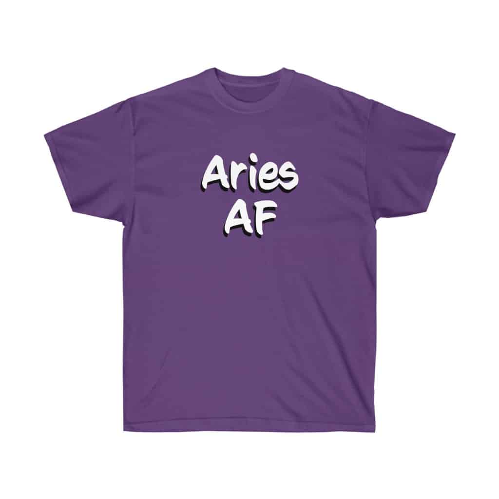 Aries AF - Zodiac Collection - Unisex Ultra Cotton Tee