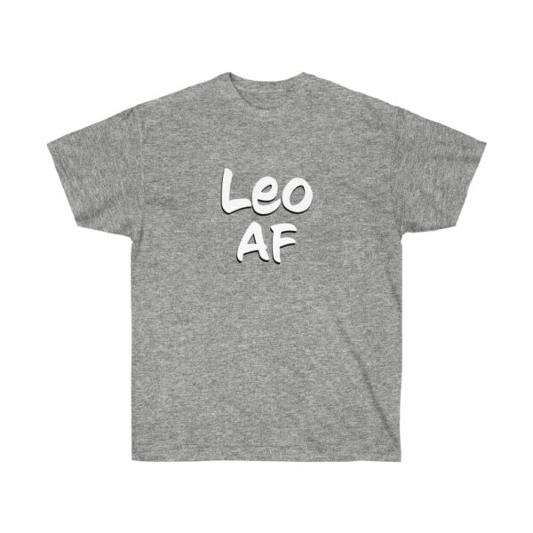 Leo AF - Zodiac Collection - Unisex Ultra Cotton Tee - Image 5