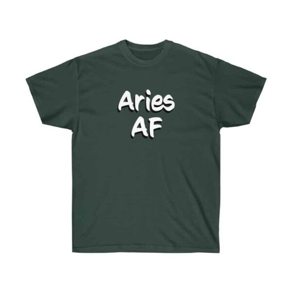 Aries AF - Zodiac Collection - Unisex Ultra Cotton Tee - Image 11