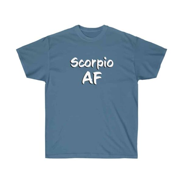 Scorpio AF - Zodiac Collection - Unisex Ultra Cotton Tee - Image 15