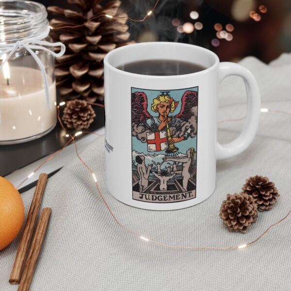 Judgement - Major Arcana Collection - Ceramic Tarot Card Mug 11oz - Image 4