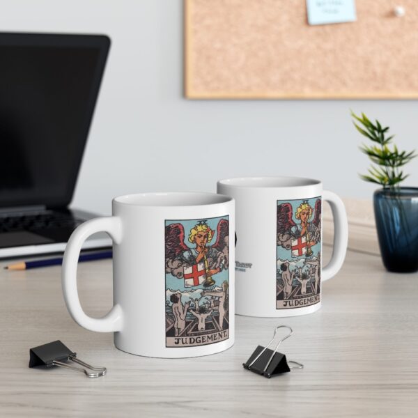 Judgement - Major Arcana Collection - Ceramic Tarot Card Mug 11oz - Image 5