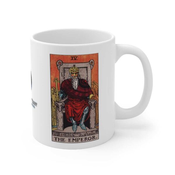 The Emperor - Major Arcana Collection - Ceramic Tarot Card Mug 11oz - Image 3