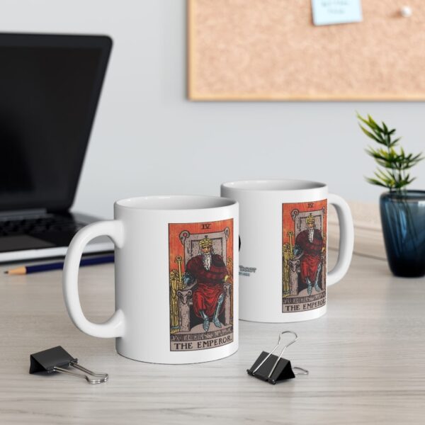 The Emperor - Major Arcana Collection - Ceramic Tarot Card Mug 11oz - Image 5