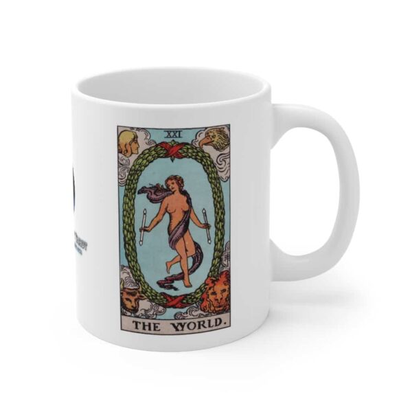 The World - Major Arcana Collection - Ceramic Tarot Card Mug 11oz