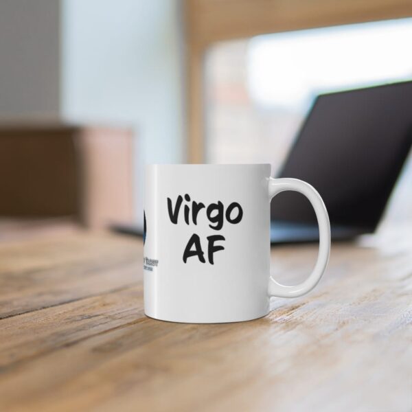 Virgo AF - Zodiac Collection - Ceramic Mug 11oz - Image 6