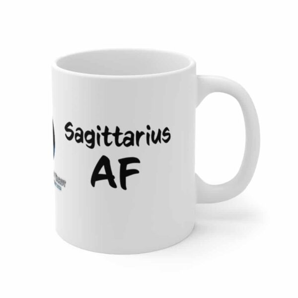 Sagittarius AF - Zodiac Collection - Ceramic Mug 11oz - Image 4