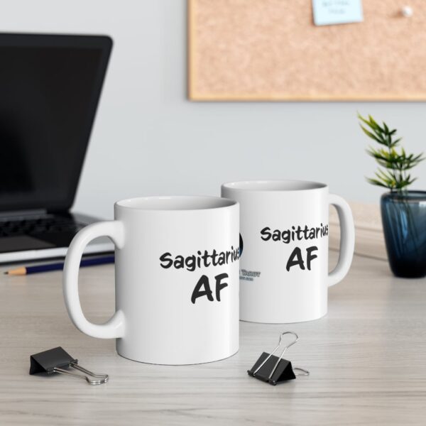 Sagittarius AF - Zodiac Collection - Ceramic Mug 11oz - Image 5
