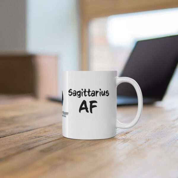 Sagittarius AF - Zodiac Collection - Ceramic Mug 11oz - Image 6