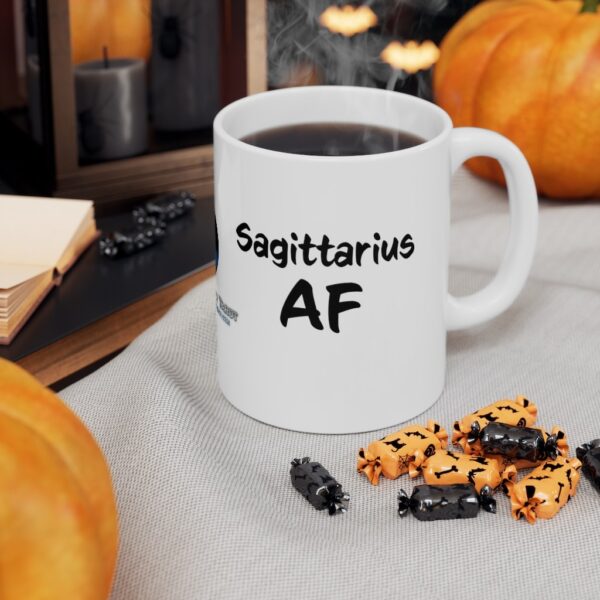 Sagittarius AF - Zodiac Collection - Ceramic Mug 11oz - Image 7