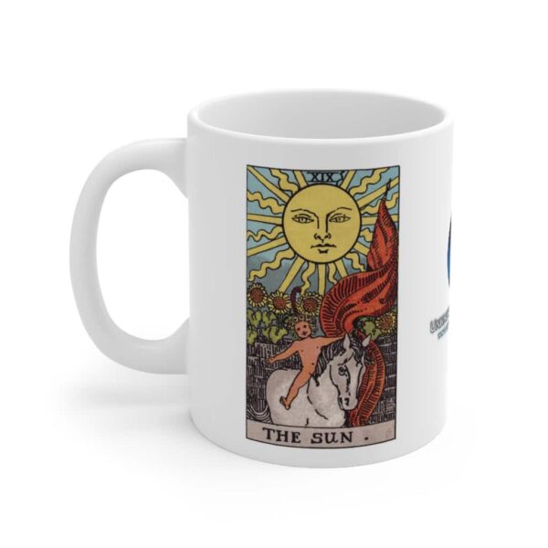 The Sun - Major Arcana Collection - Ceramic Tarot Card Mug 11oz - Image 3