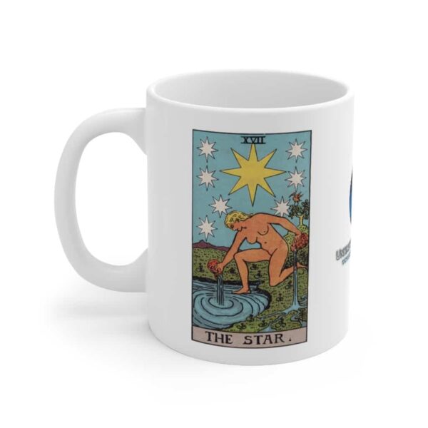 The Star - Major Arcana Collection - Ceramic Tarot Card Mug 11oz - Image 3