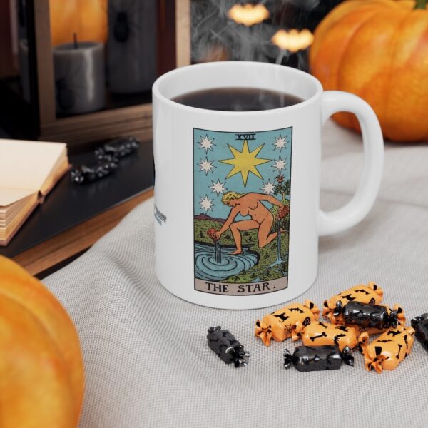 The Star - Major Arcana Collection - Ceramic Tarot Card Mug 11oz - Image 7