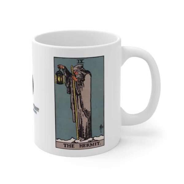 The Hermit - Major Arcana Collection - Ceramic Tarot Card Mug 11oz