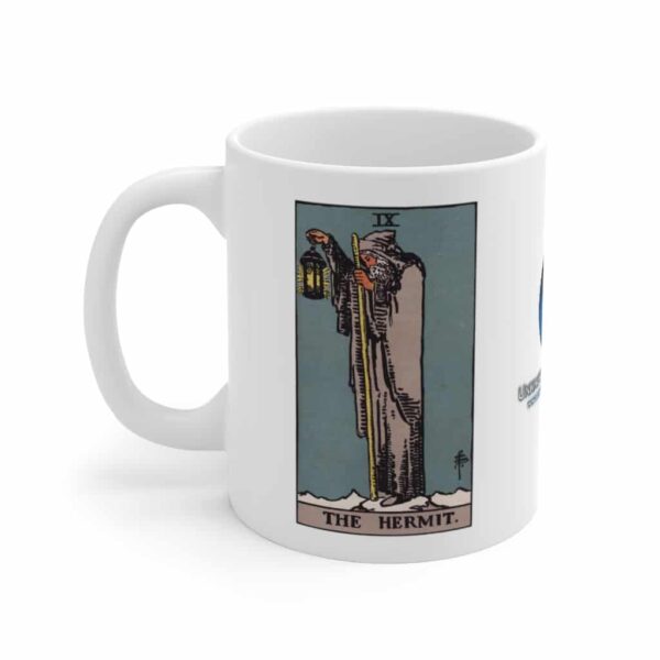 The Hermit - Major Arcana Collection - Ceramic Tarot Card Mug 11oz - Image 3