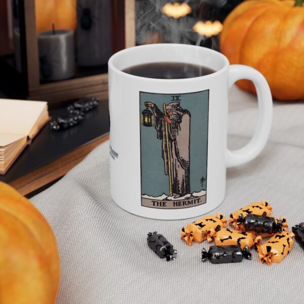 The Hermit - Major Arcana Collection - Ceramic Tarot Card Mug 11oz - Image 7