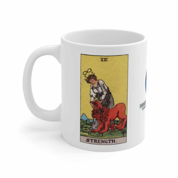 Strength - Major Arcana Collection - Ceramic Tarot Card Mug 11oz