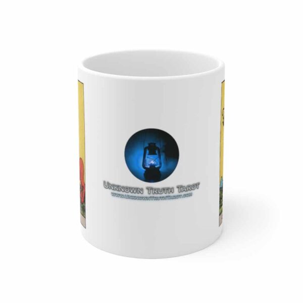 Strength - Major Arcana Collection - Ceramic Tarot Card Mug 11oz - Image 2