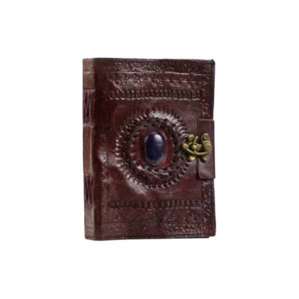 Stone Eye leather blank book w/ latch