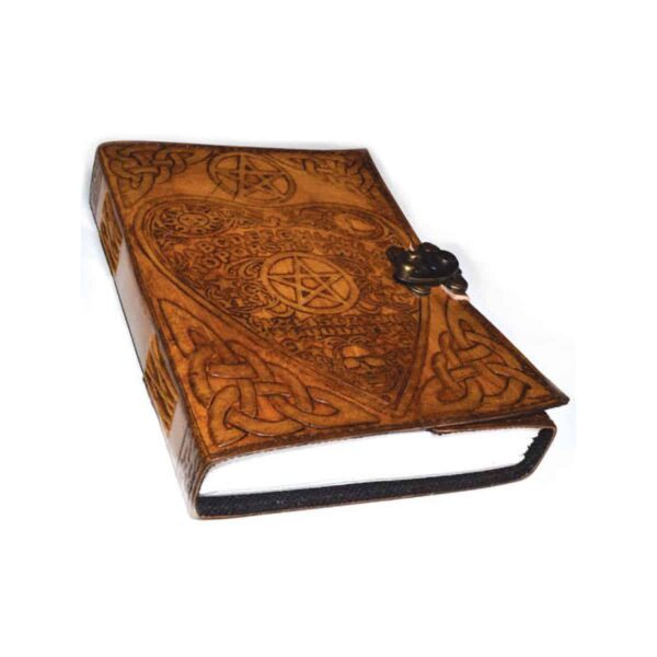 Ouija Board Planchette leather w/ latch