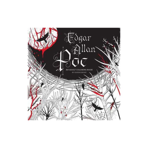 Edgar Allen Poe coloring book