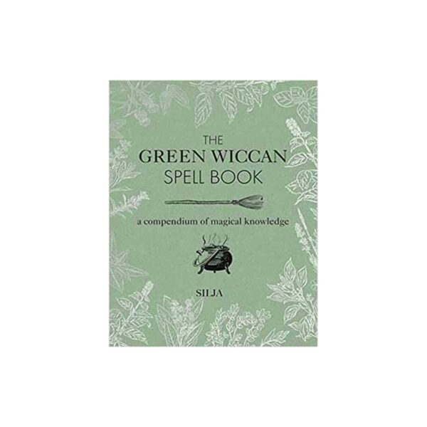 Green Wiccan Spellbook (hc) by Silja