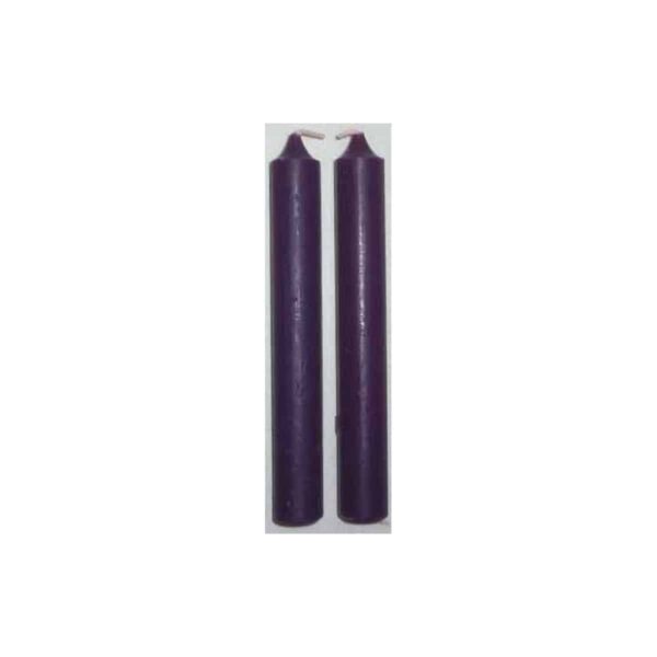 1/2" Purple Chime Candle 20 Pack