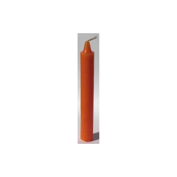 Orange 6" Taper Candle