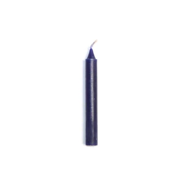 Purple 6" Taper Candle