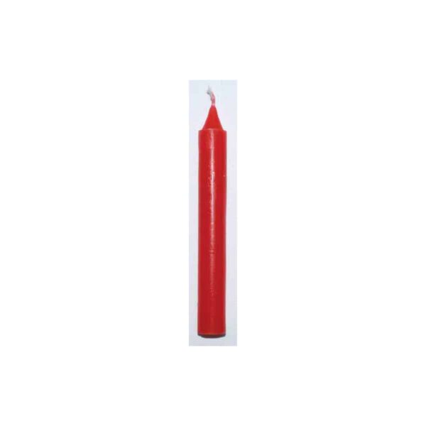 Red 6" Taper Candle