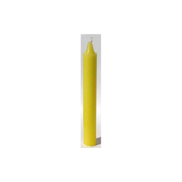 Yellow 6" Taper Candle