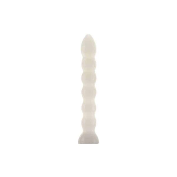 White Seven Knob Candles
