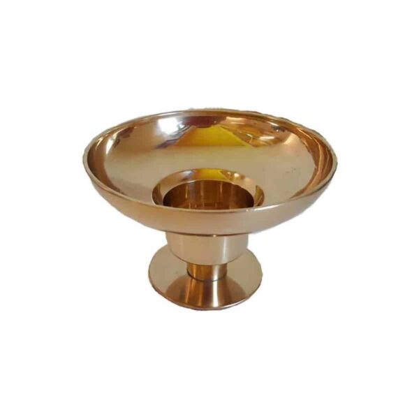 Brass Universal Candle Holder 4 1/4" Dia