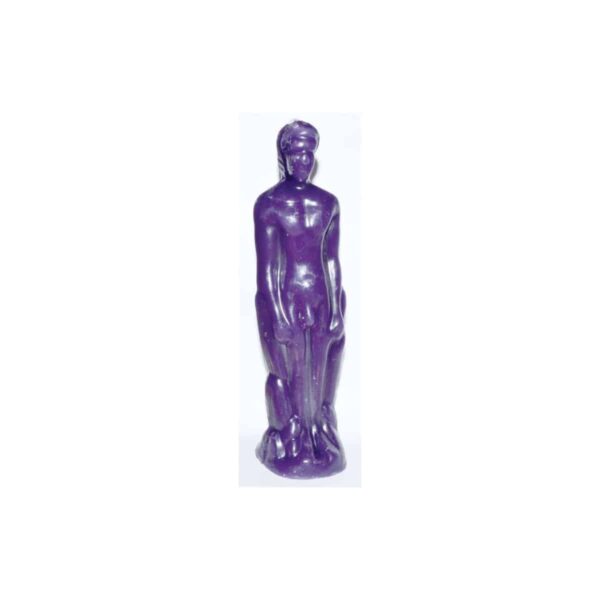 Purple Male Candle